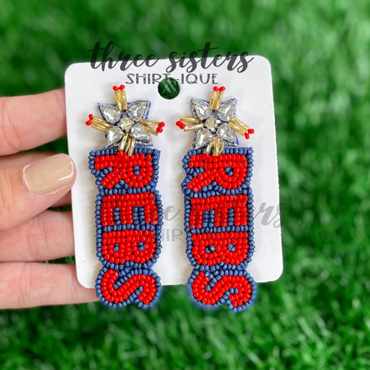 Rebs Beaded Earrings