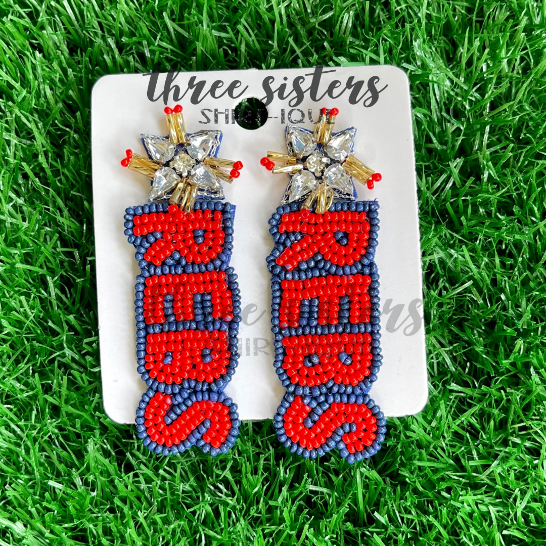 Rebs Beaded Earrings