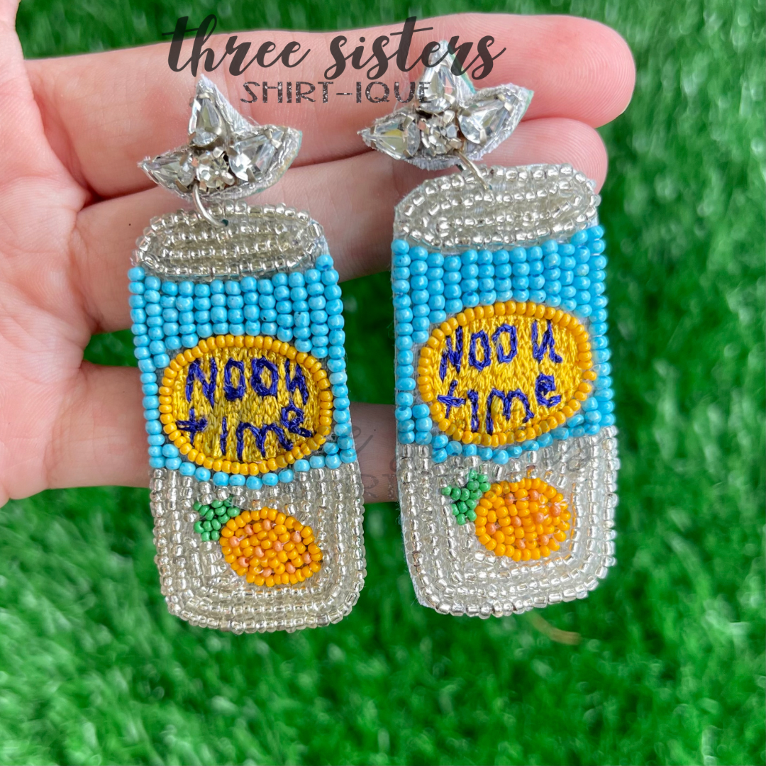 Noon Time Beaded Earrings