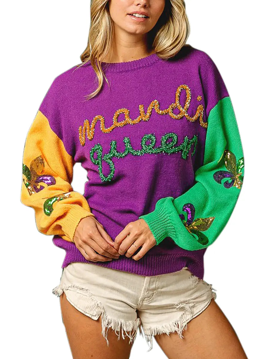 Mardi Queen Sweater PREORDER