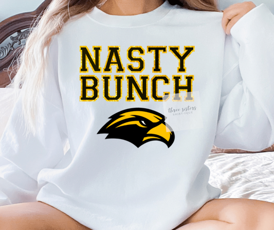 Nasty Bunch EAGLE with Faux Glitter outline